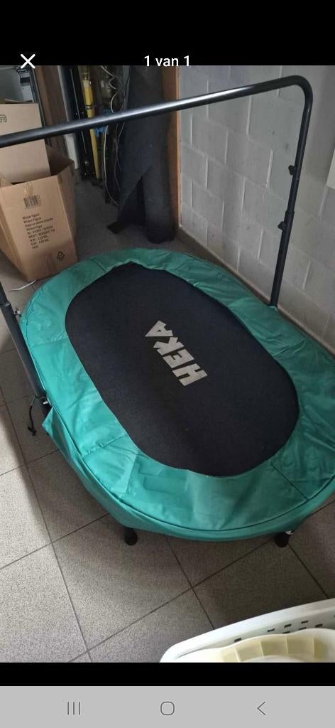 Heka mini trampoline, Ophalen, Zo goed als nieuw