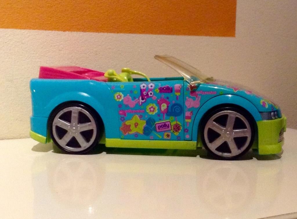 Polly Pocket Mattel auto 2008, Ophalen of Verzenden, Gebruikt