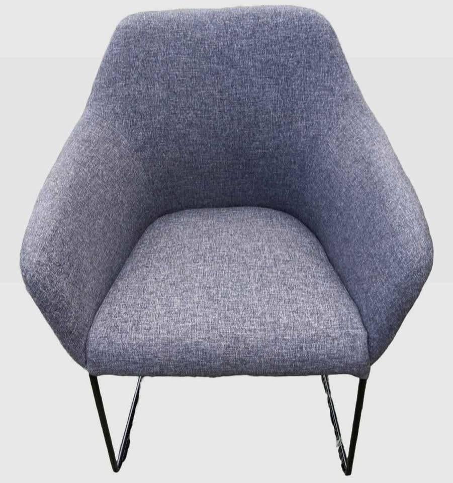 Chaise confortable, Maison & Meubles, Gris, Comme neuf, Enlèvement, Une