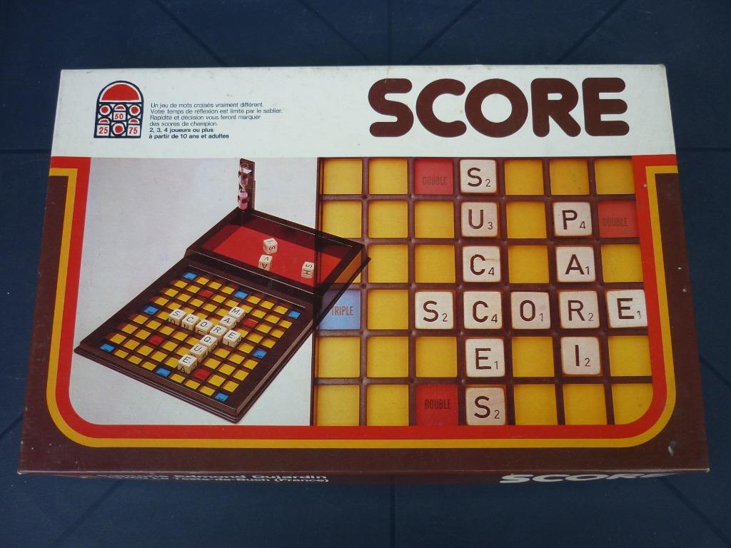 Jeu de société - Score - Dujardin, Trois ou quatre joueurs, Enlèvement ou Envoi, Utilisé, Dujardin