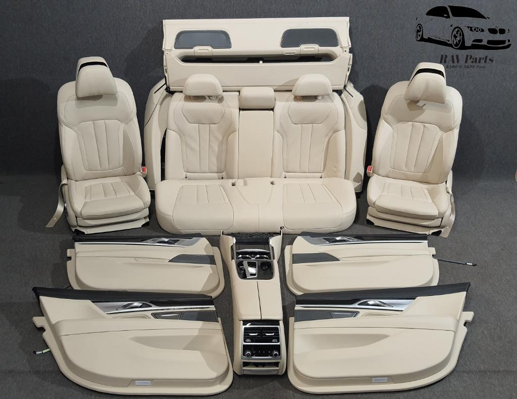 Compleet Beige Leder Interieur BMW 7 Serie G12 (Lang), Enlèvement ou Envoi, Utilisé, BMW