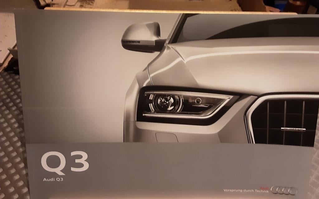 Audi Q3 brochure, Livres, Enlèvement ou Envoi, Comme neuf, Audi