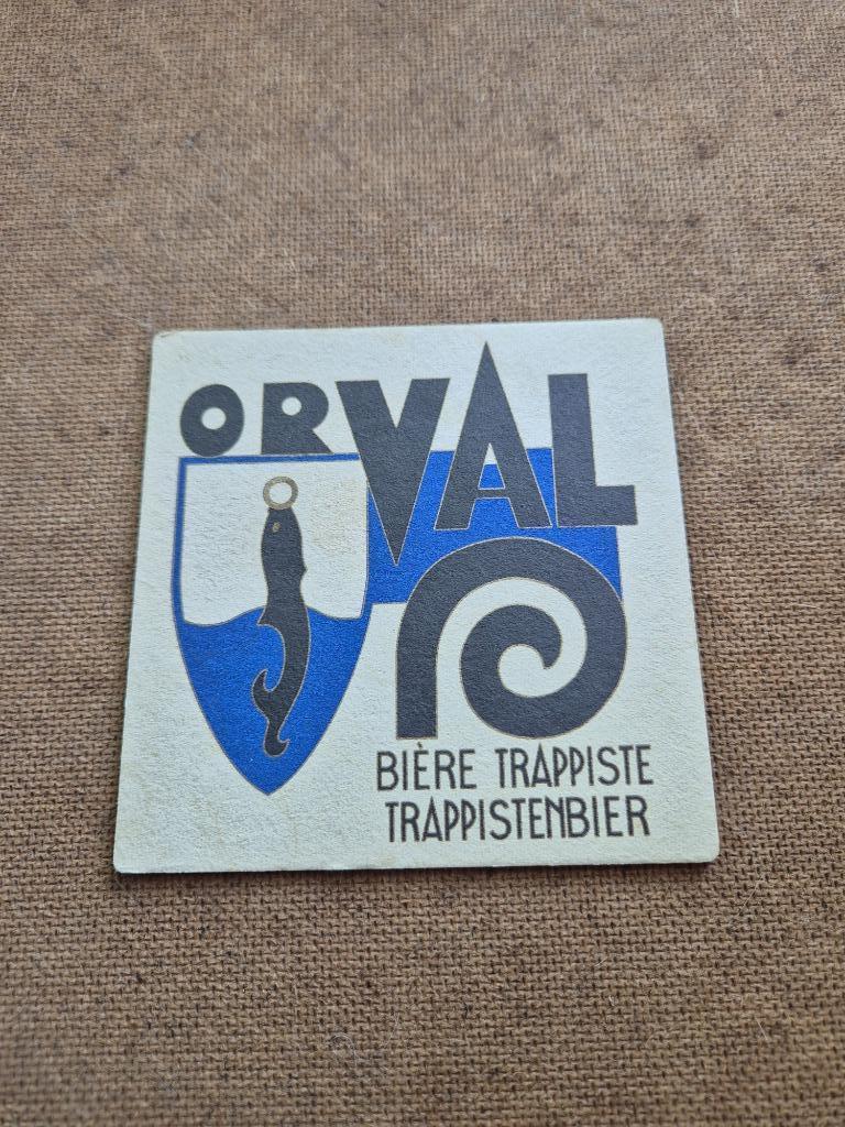 Sous bock Orval (modèle 6), Collections, Enlèvement ou Envoi, Utilisé, Sous-bock, Autres marques