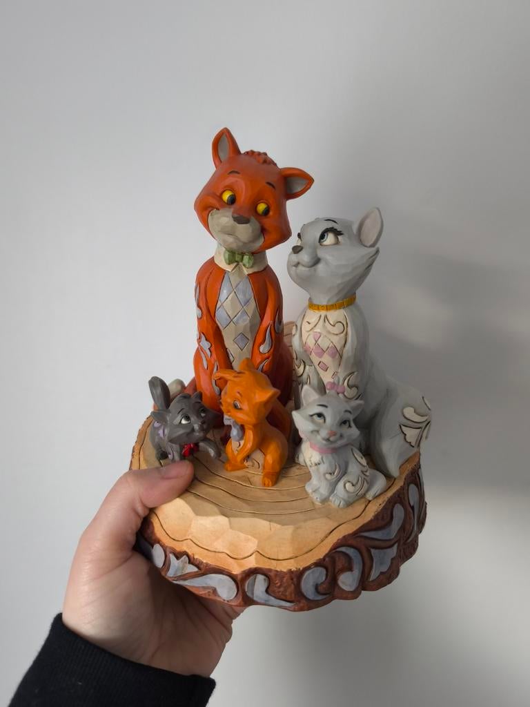 Figurine Jim shore aristochats Disney fierté et joie