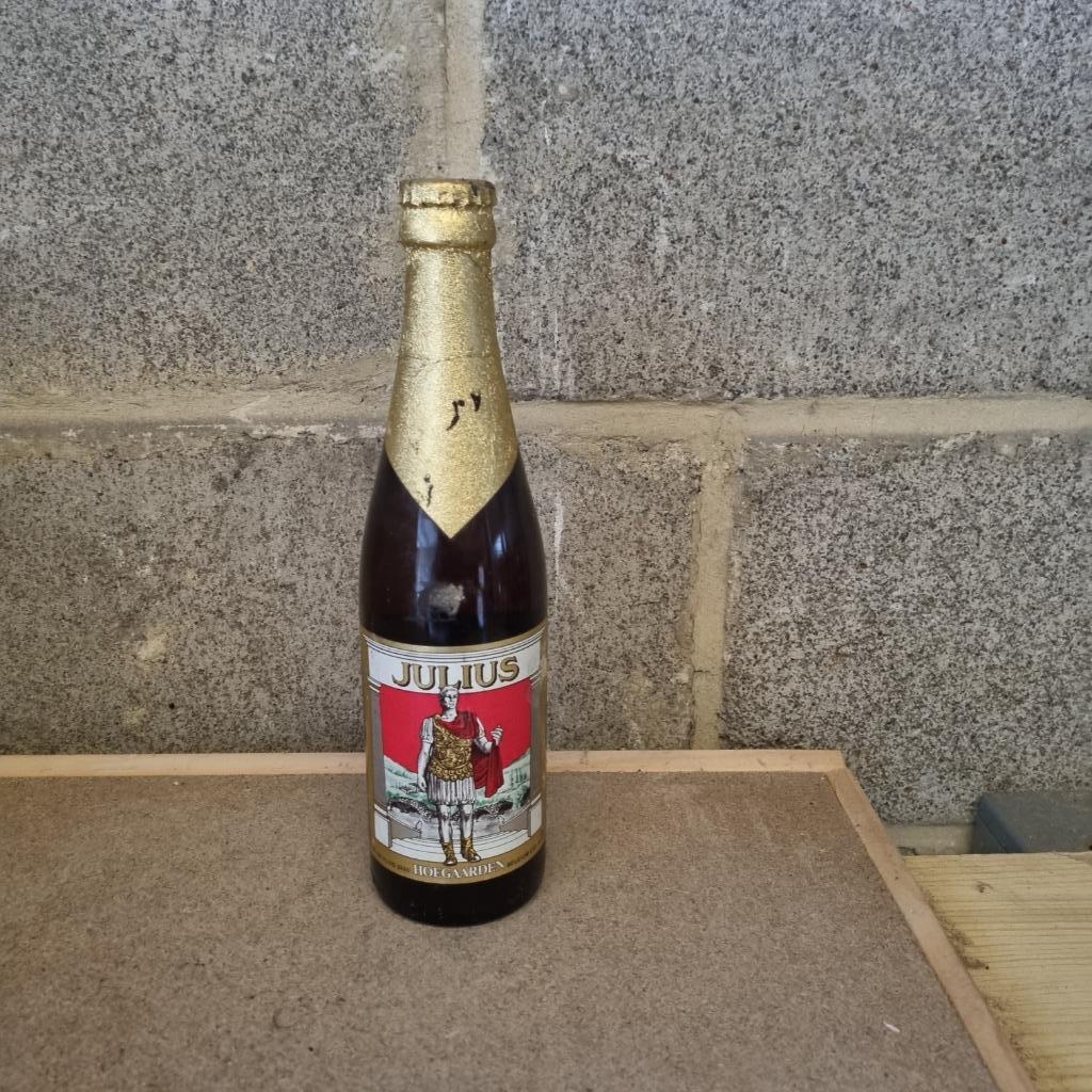 Bouteille de bière Julius (modèle 1), Collections, Enlèvement ou Envoi, Utilisé, Bouteille(s), Autres marques