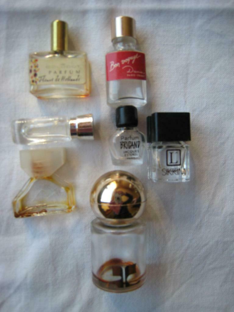 lot de 7 flacons parfum vides, Envoi, Utilisé