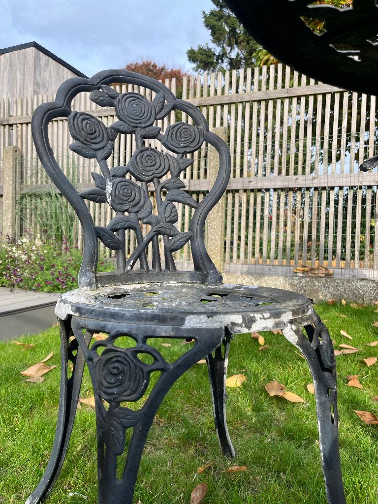 Set van tuinmeubelen sierdesign, Ophalen, Gebruikt