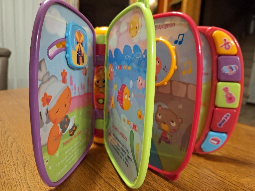Livre musical enchanté Vtetch dès 6 mois, Enlèvement ou Envoi, Comme neuf, Autres types, Sonore
