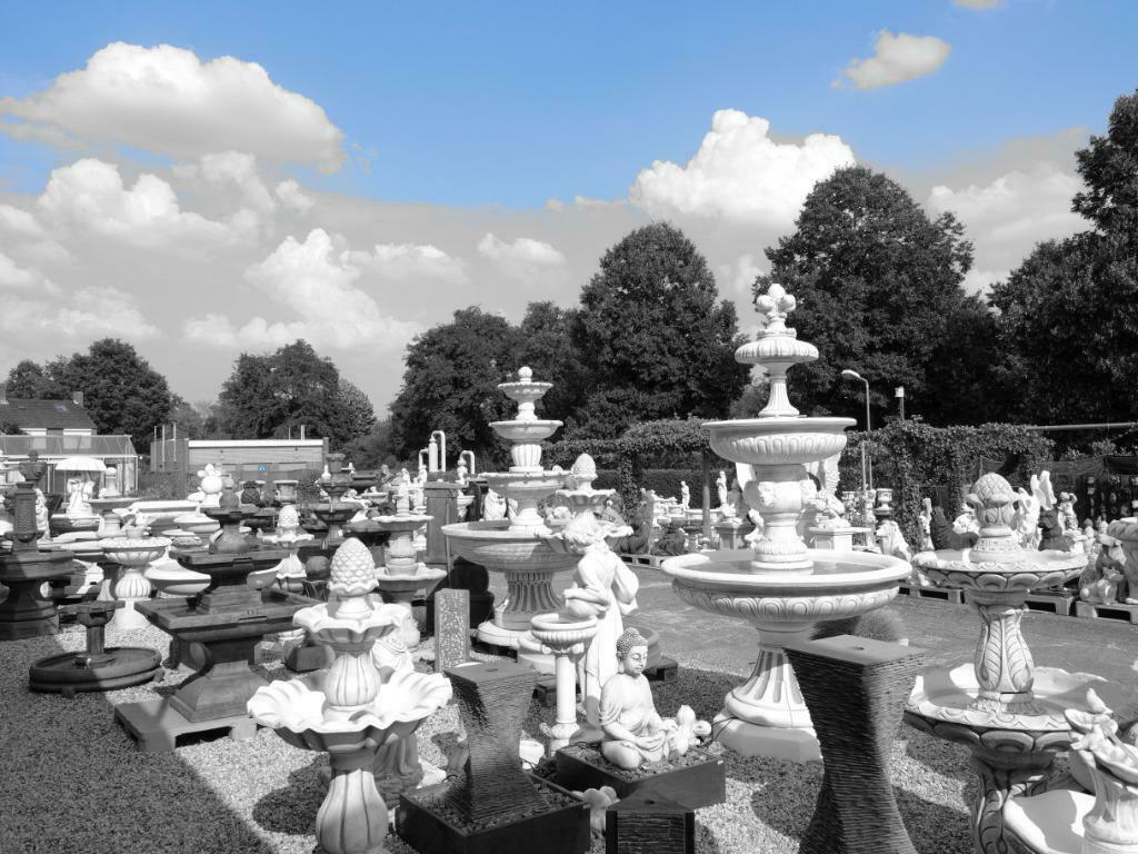 Waterornamenten en fonteinen van beton ook tuinbeelden, Tuin en Terras, Ophalen, Nieuw, Beton, Overige typen