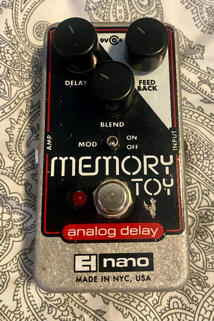 ELECTRO HARMONIX NANO - MEMORY TOY, Enlèvement ou Envoi, Utilisé, Delay ou Écho