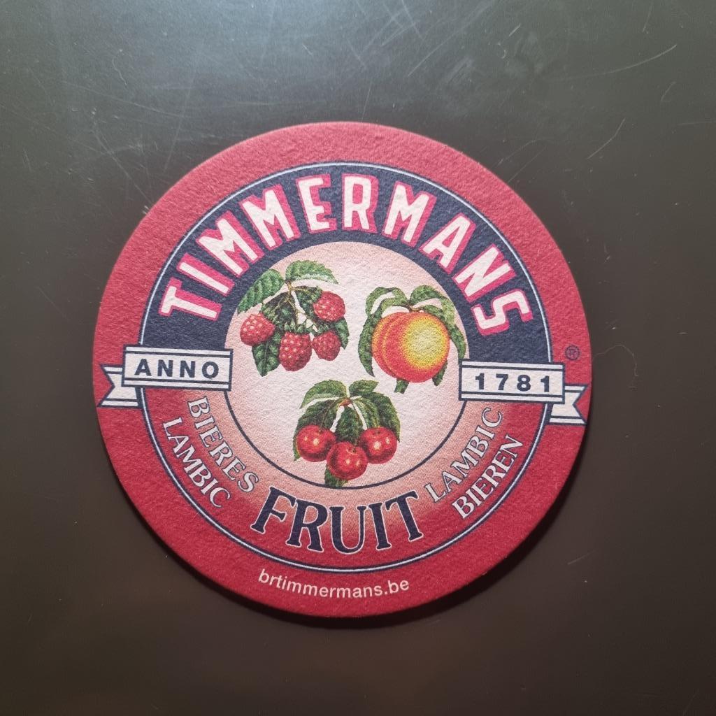 Sous Bock Timmermans (modèle 6), Enlèvement ou Envoi, Utilisé, Sous-bock, Autres marques
