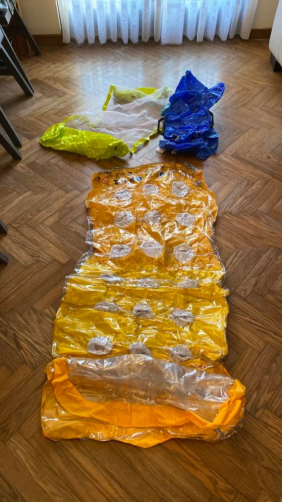 Matras, walrus en speelnet voor in zwembad, Ophalen, Zo goed als nieuw