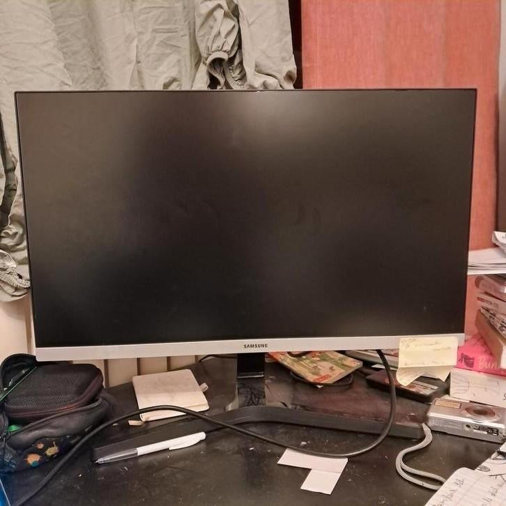 Ecran PC Samsung S24R35AFHU 24" Full HD Bleu foncé gris, Informatique & Logiciels, Enlèvement, Comme neuf