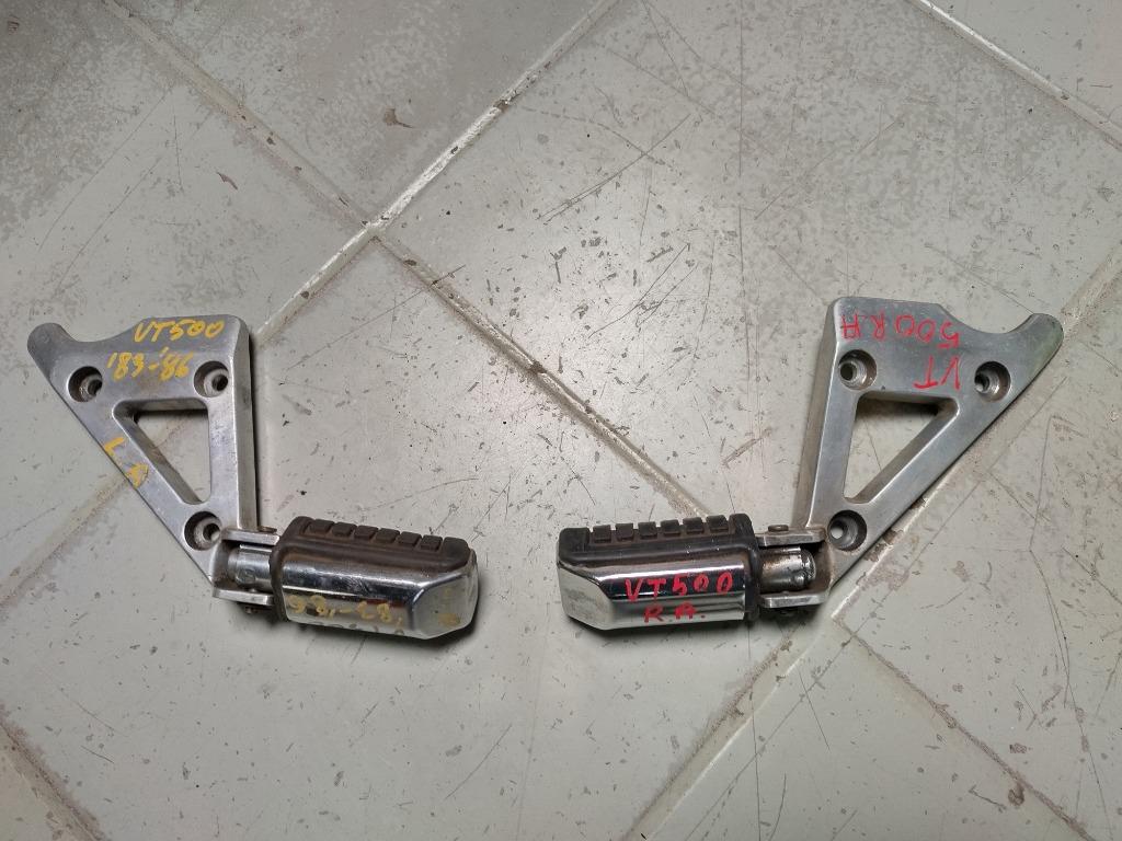 honda shadow 500 van '83-'86 voetsteunen achteraan, Motoren, Ophalen of Verzenden, Gebruikt