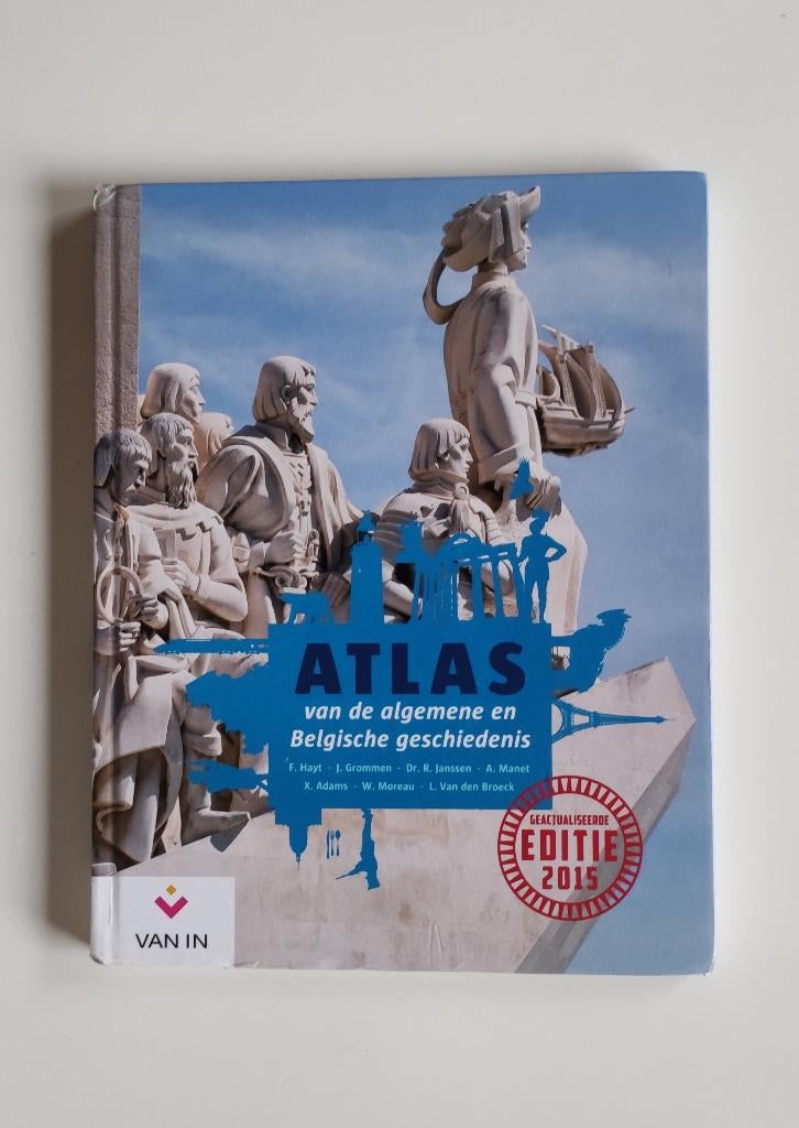 Atlas van de algemene en Belgische geschiedenis, Boeken, Ophalen of Verzenden, Gelezen