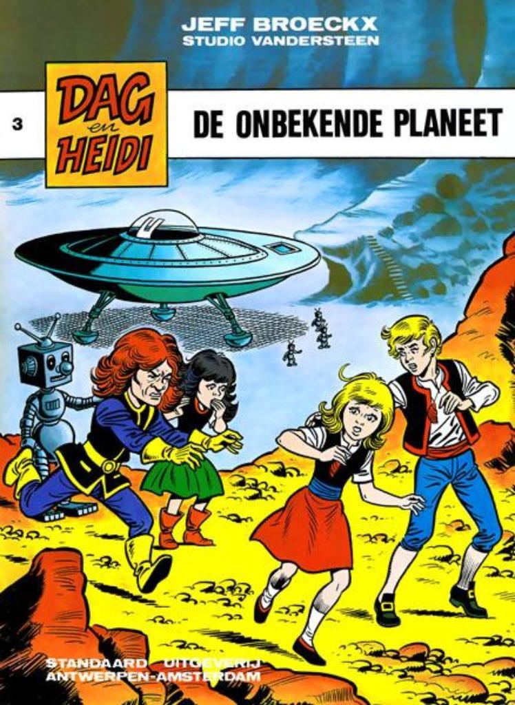 Dag en Heidi 3 - De Onbekende Planeet., Boeken, Stripverhalen, Ophalen of Verzenden