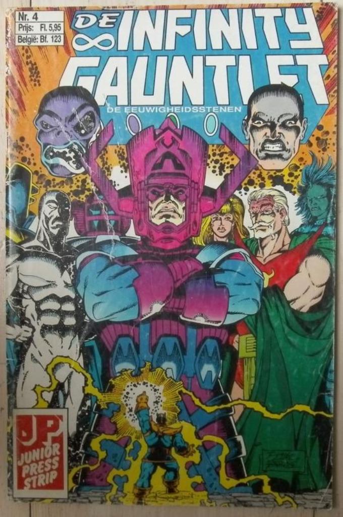 De Infinity Gauntlet - De eeuwigheidsstenen Nr. 4 ( 1992 ), Boeken, Ophalen