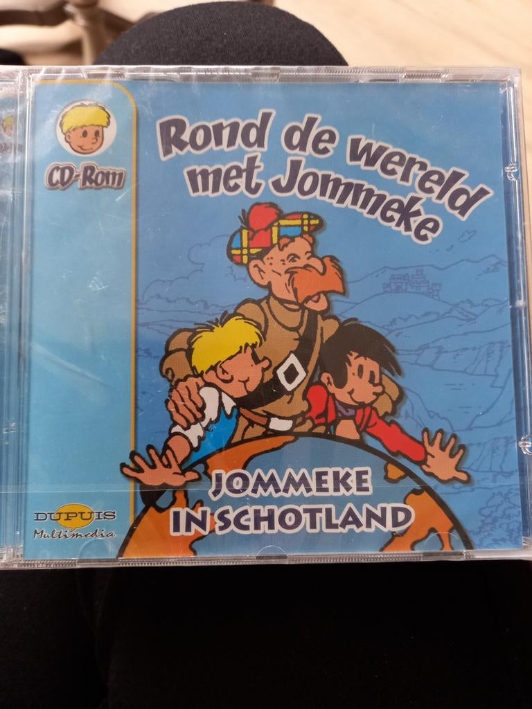 Cd-rom rond de wereld met Jommeke   Jommeke in SchotlandCd-r, Cd's en Dvd's, Ophalen of Verzenden