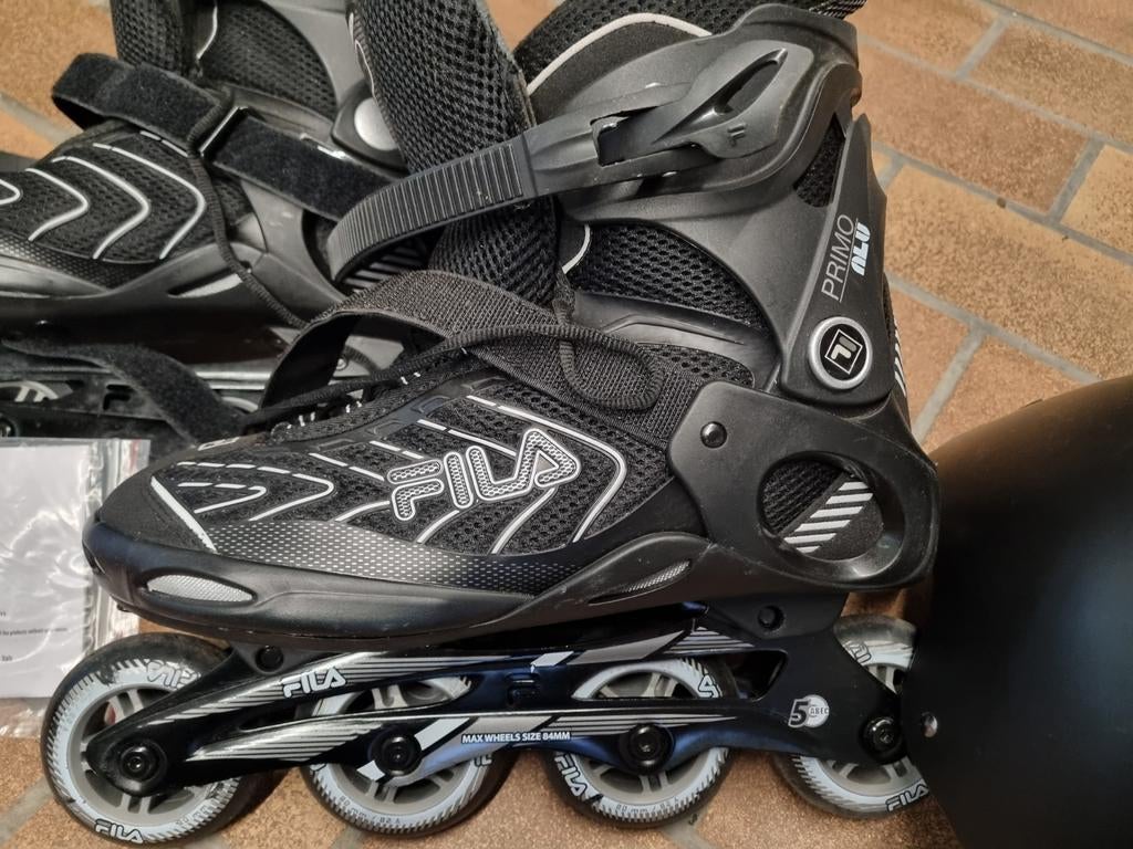 Fila Primo Alu rolschaatsen / inline skates M43, Sport en Fitness, Skeelers, Ophalen of Verzenden, Zo goed als nieuw