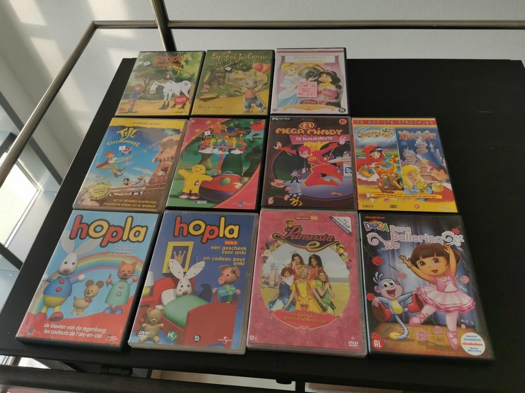 Pakket kinderdvd's, Cd's en Dvd's, Ophalen of Verzenden, Zo goed als nieuw