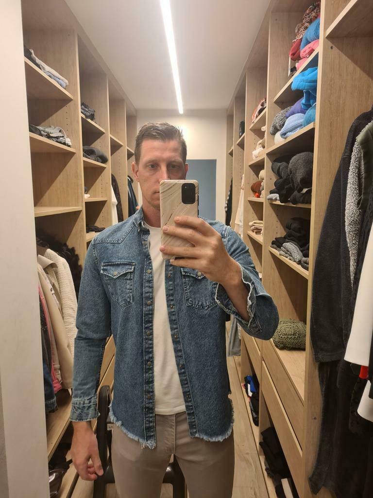 Jeans jas nieuw, Ophalen of Verzenden, Nieuw, Maat 48/50 (M), Blauw