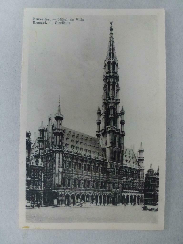 Brussel Stadhuis, Verzamelen, Postkaarten | België, Verzenden, Ongelopen, Brussel (Gewest)