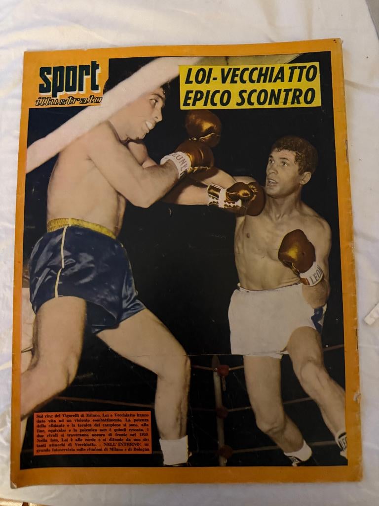 BOXE, VELO, FOOT, Sport illustrato, 11 septembre 1958, Envoi