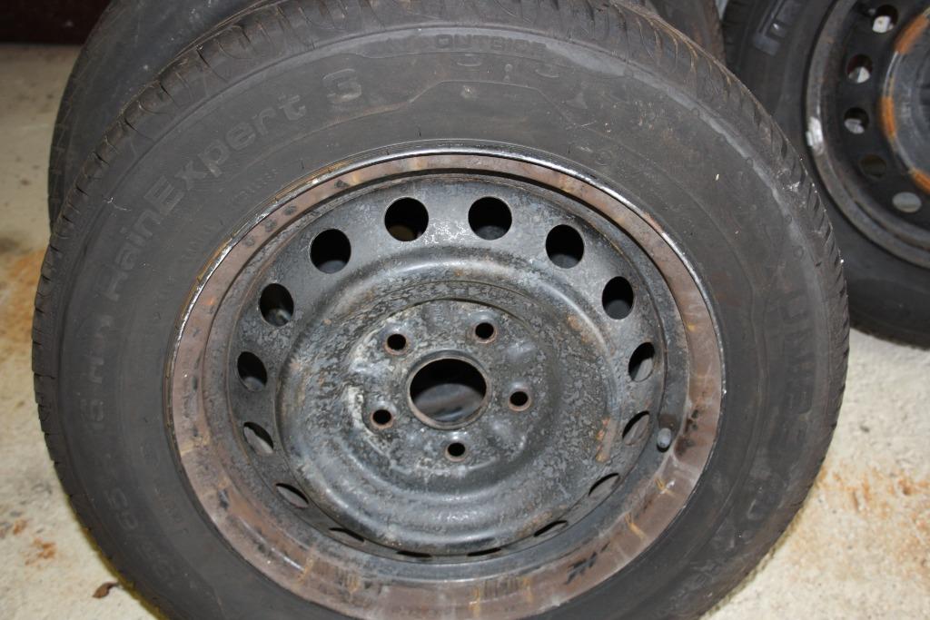 4 ROUES AVEC PNEUS POUR TOYOTA AURIS, Autos : Pièces & Accessoires, Véhicule de tourisme, Pneu(s), Enlèvement, Utilisé