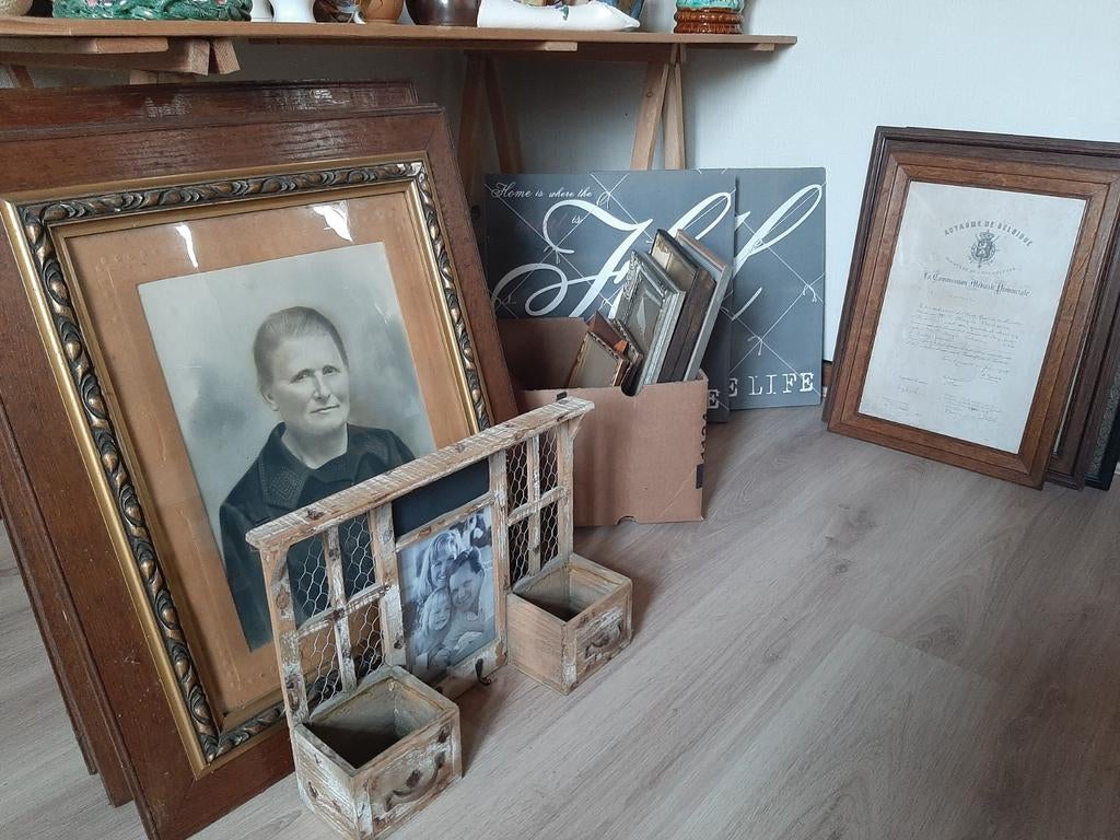 Cadres lot, Maison & Meubles, Accessoires pour la Maison | Cadres, Enlèvement