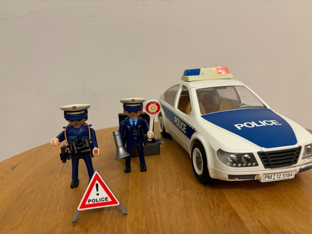 Playmobil 5184: Politiepatrouille EN MEER, Kinderen en Baby's, Speelgoed | Playmobil, Zo goed als nieuw, Complete set, Ophalen