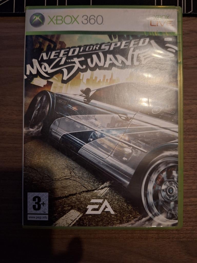 Need For Speed: Most Wanted Xbox 360, Games en Spelcomputers, Games | Xbox 360, Overflocomputers, Gebruikt, Racen en Vliegen, 2 spelers
