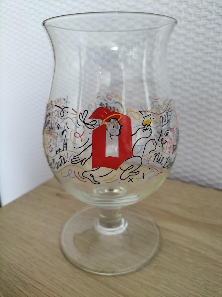 Duvelglas GF 2023, Ophalen of Verzenden, Zo goed als nieuw, Glas of Glazen, Duvel