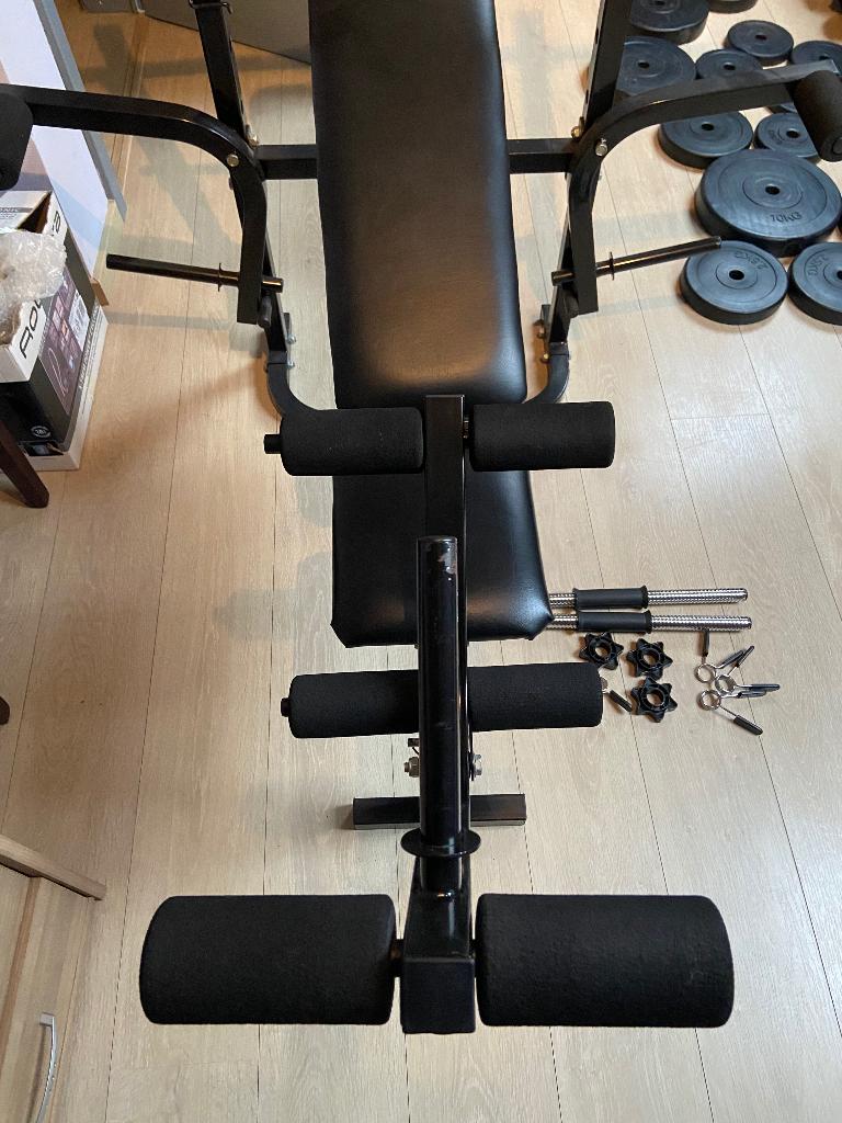Fitness materiaal, Ophalen, Gebruikt, Benen, Fitnessbank