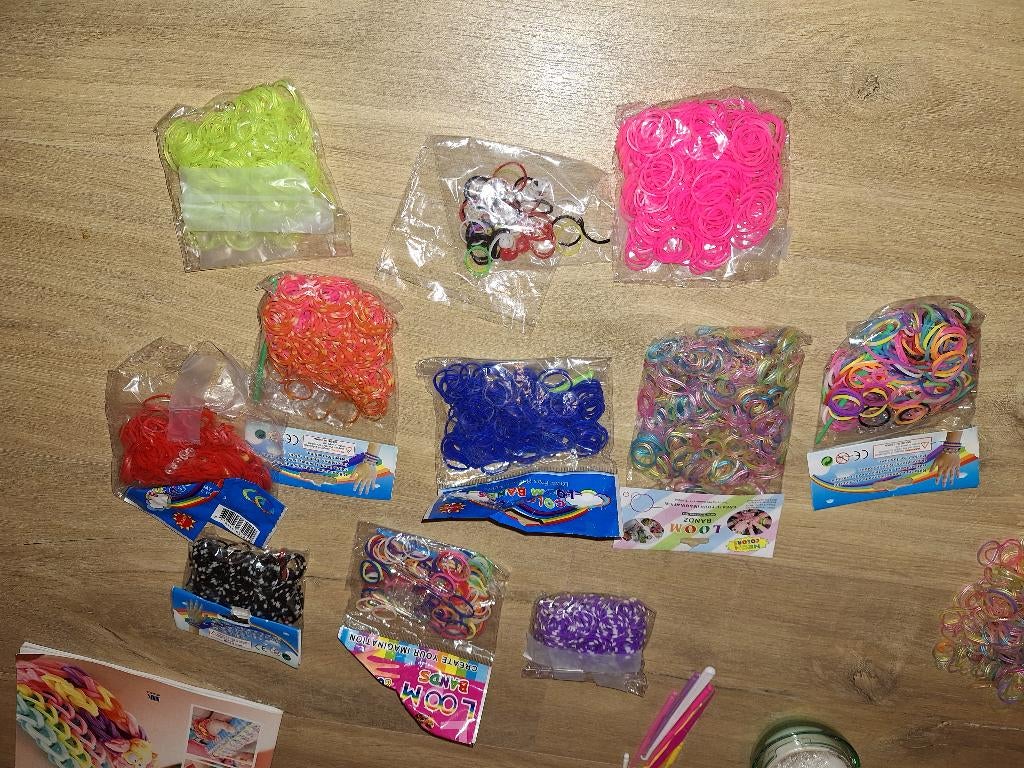 Loombandjes uitgebreide set, Kinderen en Baby's, Speelgoed | Educatief en Creatief, Ophalen