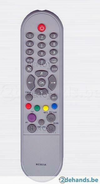 afstandsbediening opera tv3760 rc903a, Audio, Tv en Foto, Ophalen of Verzenden, Gebruikt, Origineel, Tv