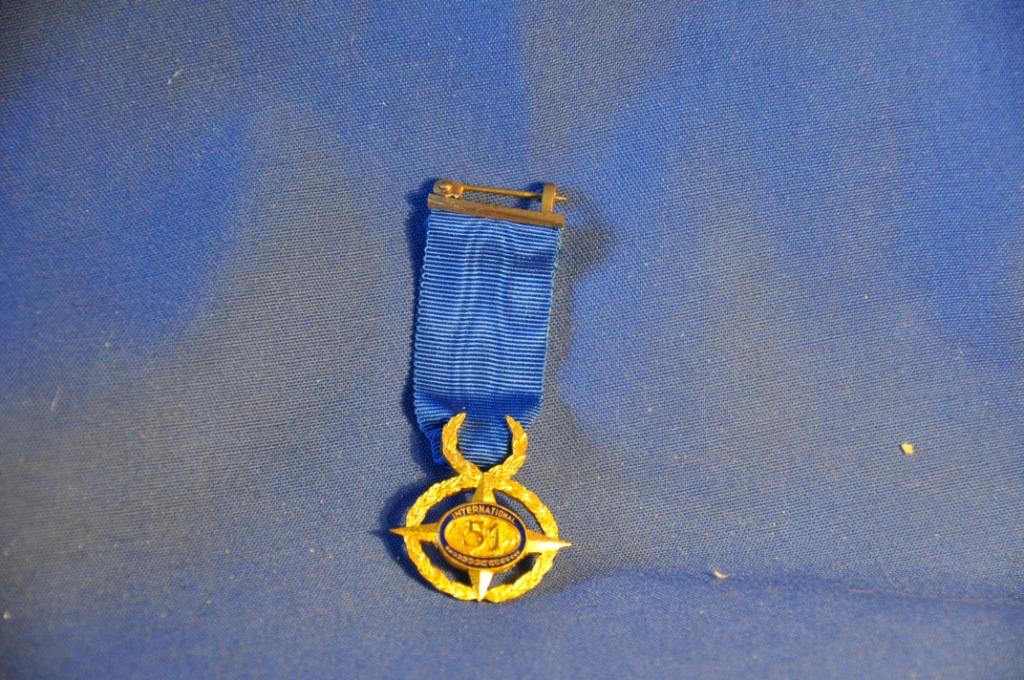 §  medaille rotary international 51, Collections, Enlèvement ou Envoi, Utilisé