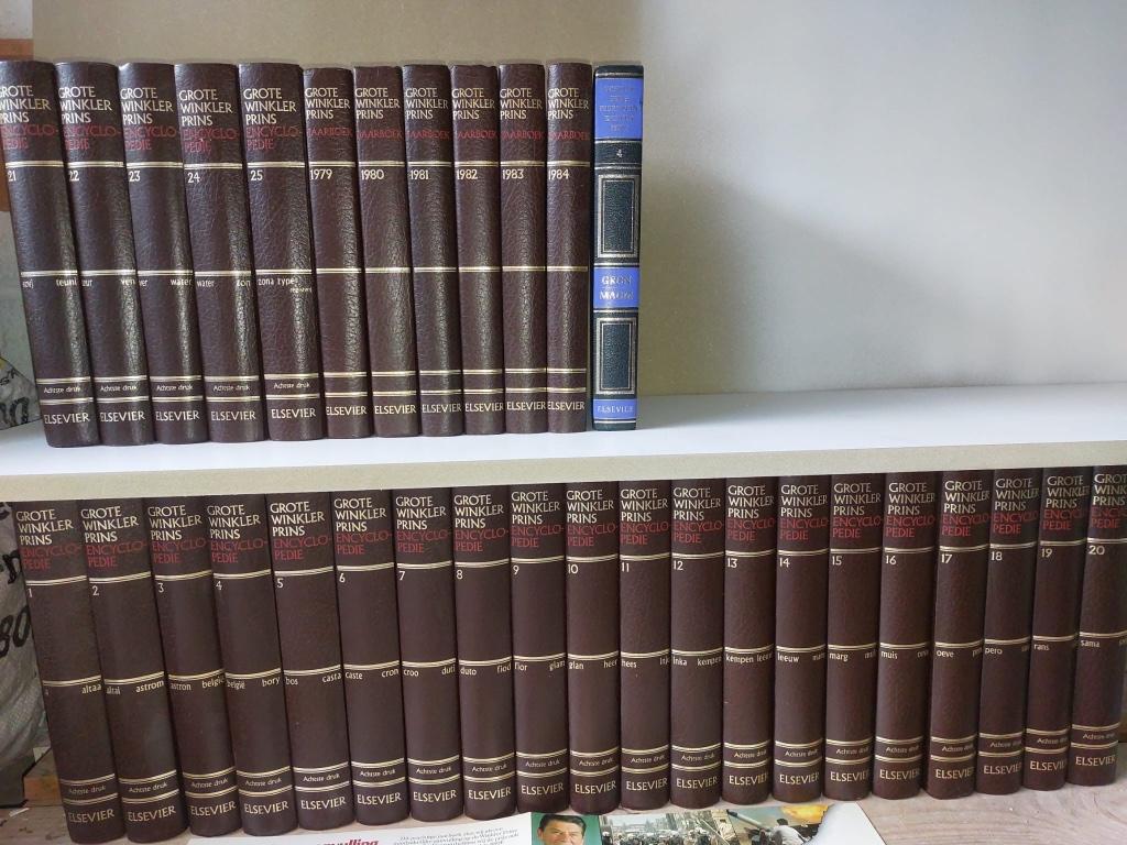GROTE WINKLER PRINS ENCYCLOPÉDIES, Boeken, Encyclopedieën, Ophalen, Zo goed als nieuw