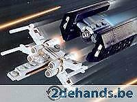 Lego :4484 X-wing Fighter & TIE Advanced - Mini, Kinderen en Baby's, Speelgoed | Duplo en Lego, Gebruikt, Ophalen of Verzenden