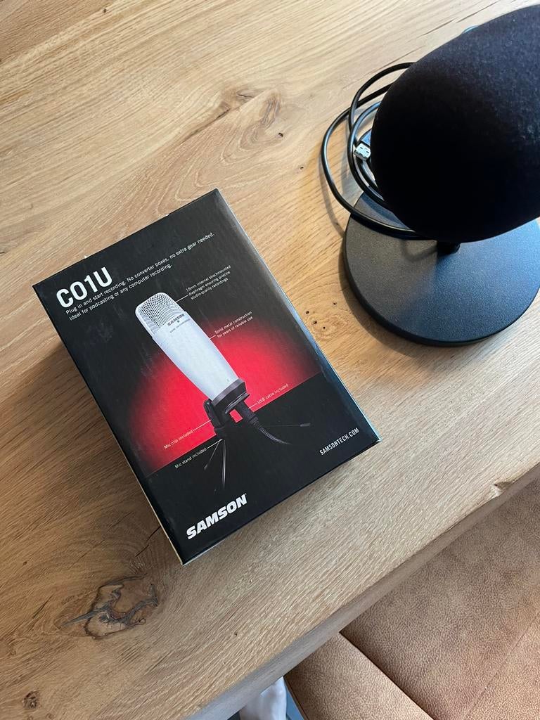 Samson C01U microfoon, Ophalen