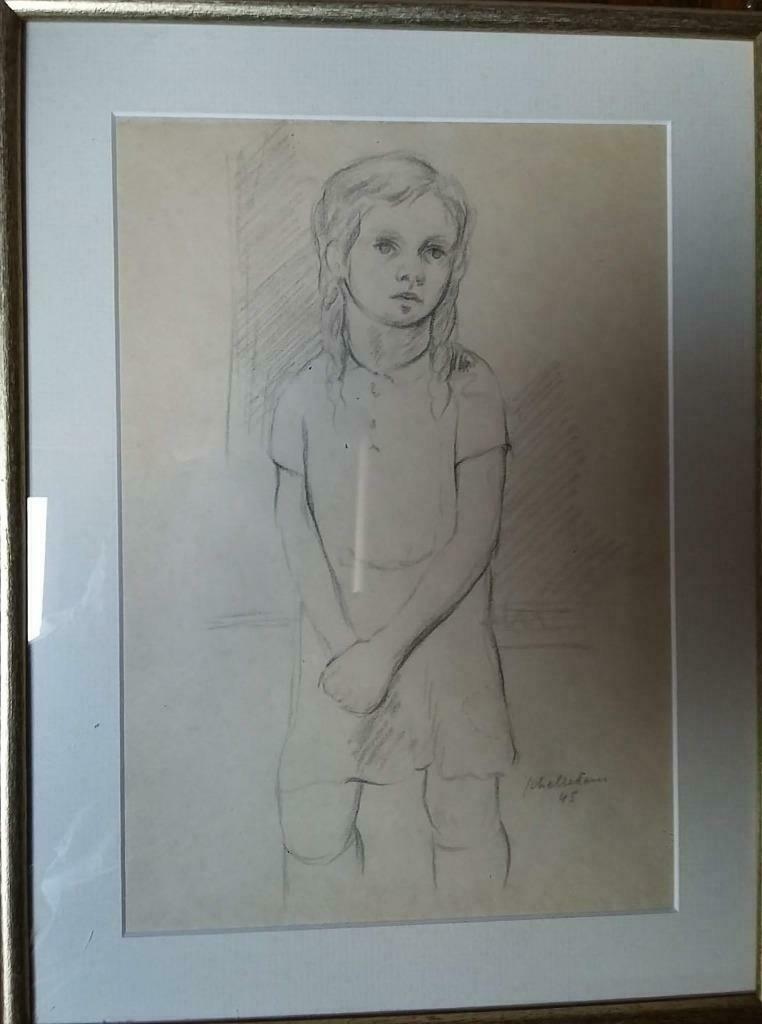 tekening kind (Jozef Schellekens), Enlèvement