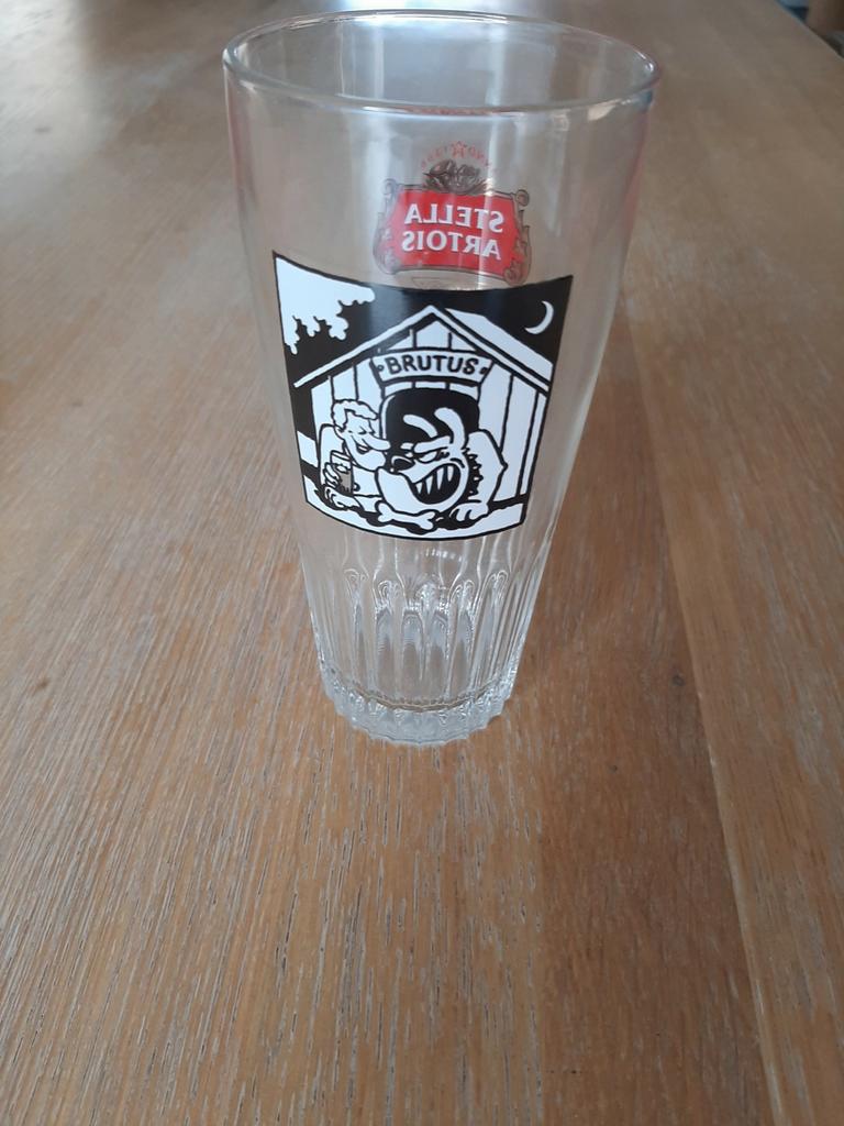 Bierglas Stella Artois, Ophalen of Verzenden, Zo goed als nieuw, Bierglas