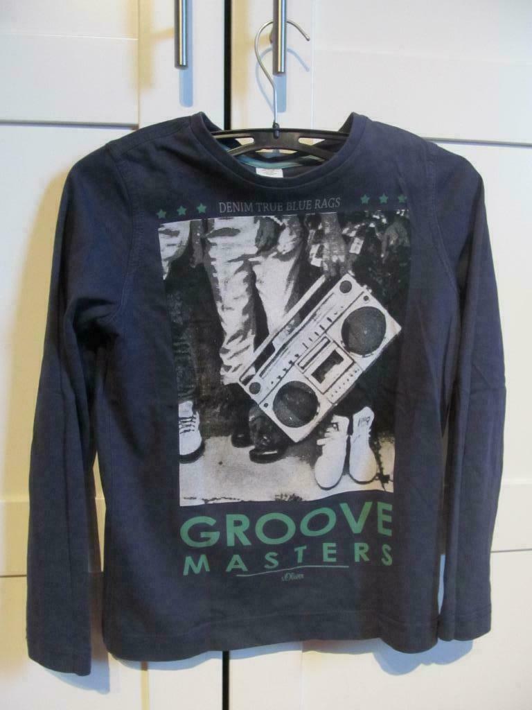 5 T-shirts Maat 140 lange mouw S.Oliver, McGregor, Esprit, Kinderen en Baby's, Gebruikt, Ophalen of Verzenden, Shirt of Longsleeve