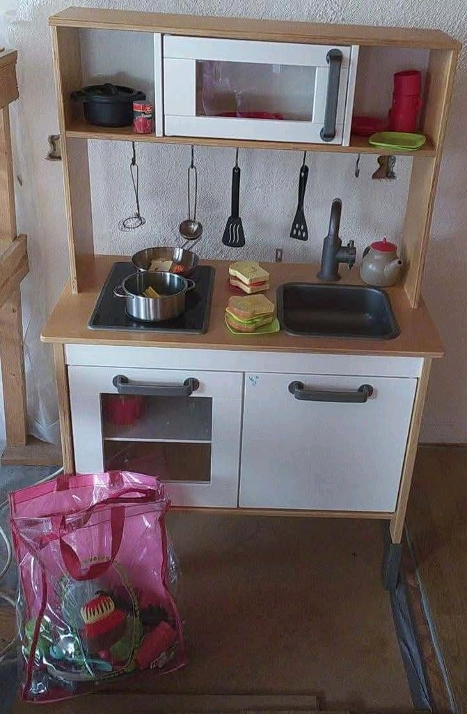 Dînette kitchenette avec accessoires, Hout