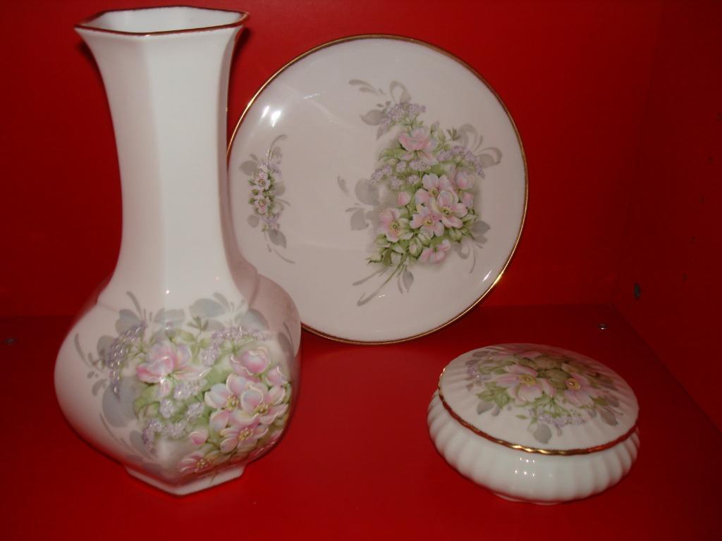 Limoges France Rehausse Main --- ensemble de 3 pièces ---, Enlèvement ou Envoi
