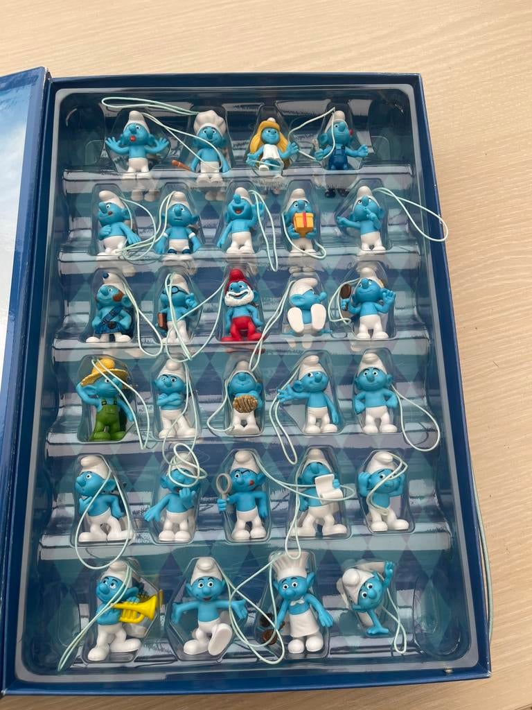 Volledige collectie smurfen in opbergdoos, Ophalen of Verzenden, Zo goed als nieuw