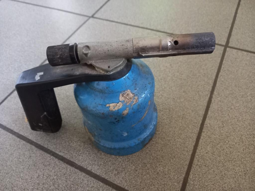 Gasbrander,  campinggas, Ophalen, Gebruikt