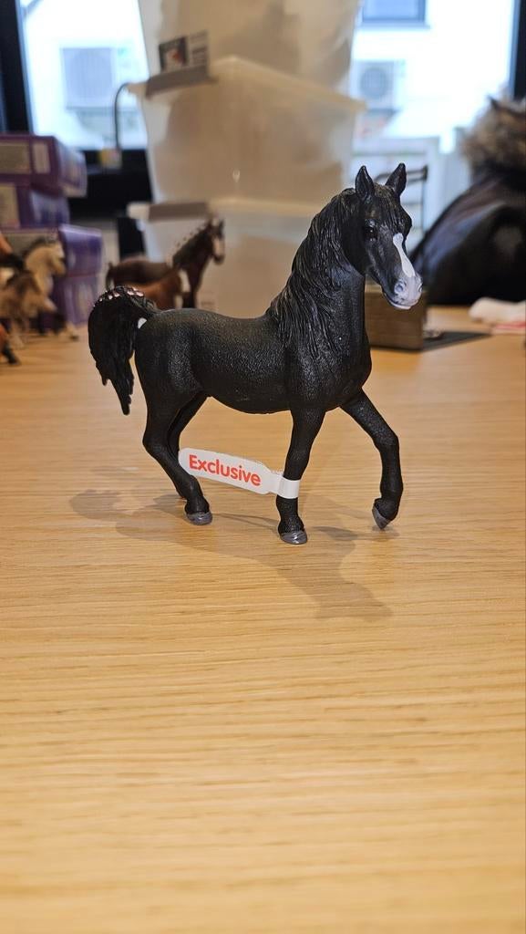 Schleich horse club Arabier hengst EXCLUSIVE !!!, Ophalen of Verzenden, Zo goed als nieuw