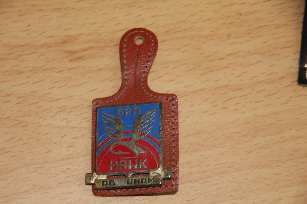 ABL Breloque du "62 A" (62 eme Regiment d'Artillerie), Envoi, Armée de terre, Emblème ou Badge