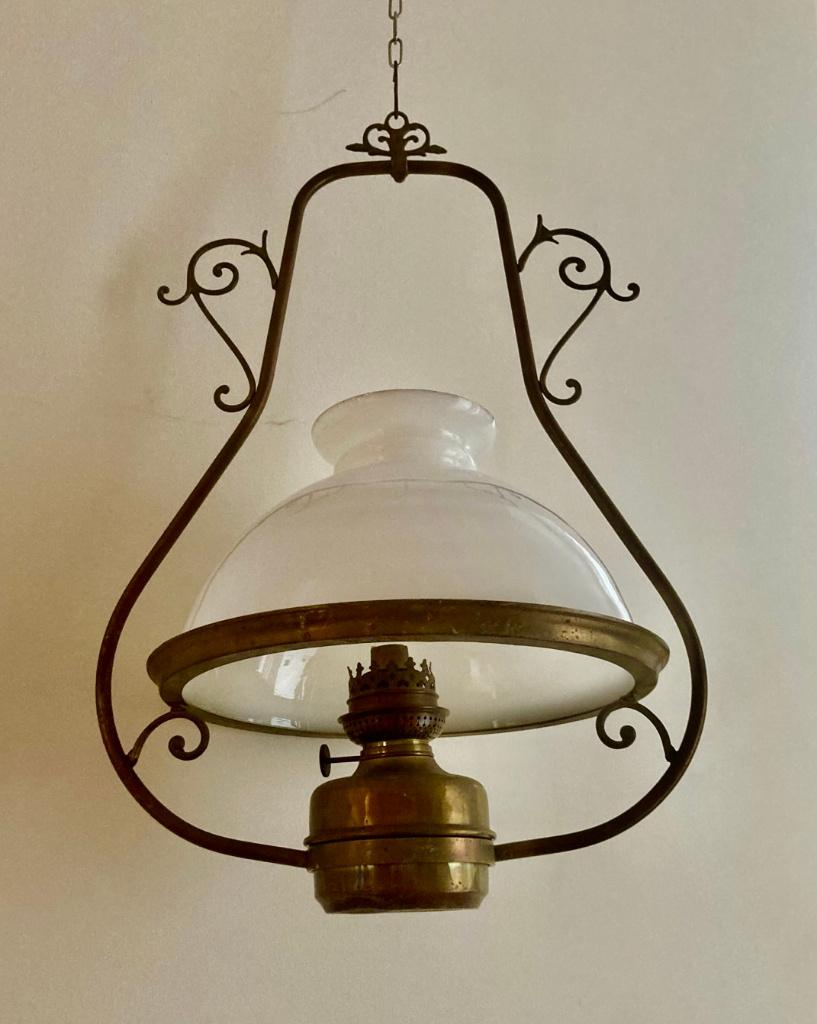 Lampe, Maison & Meubles, Ancien, Enlèvement, Utilisé, Autres matériaux