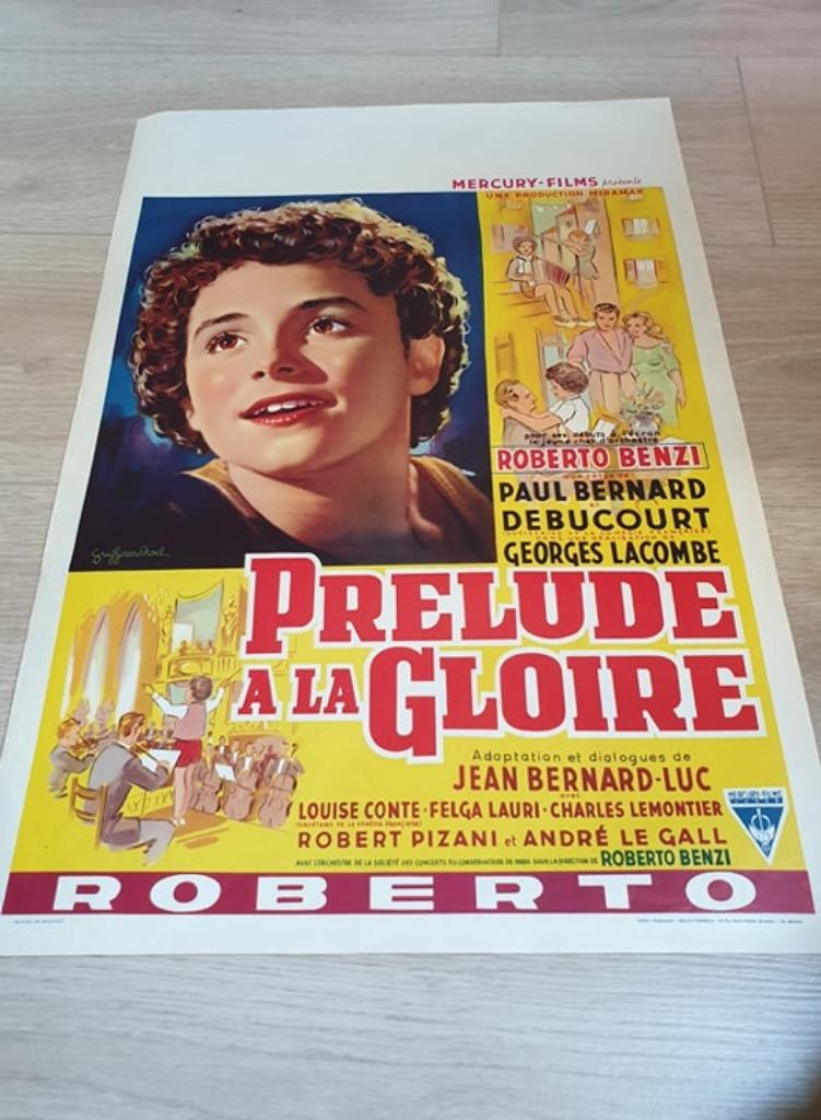 Filmaffiche Prélude à la gloire 1950, Ophalen of Verzenden